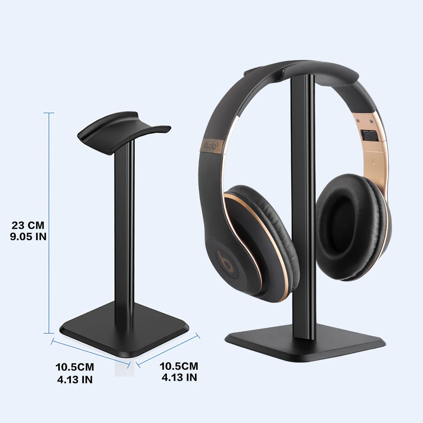 Headphone Stand, Desktop Headset Holder - Desk Earphone Stand, for All Headsets Such as Airpods Max, HyperX Gaming Headphones